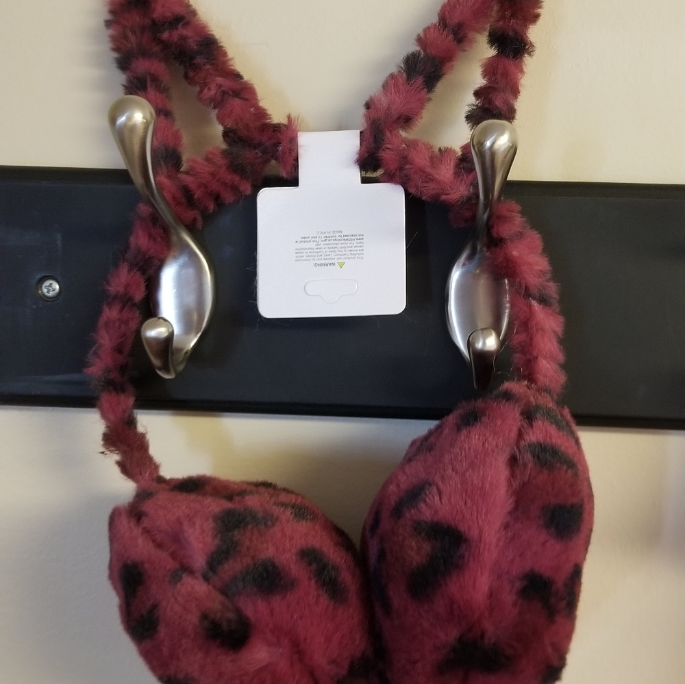 Girls Faux Fur Cat earmuffs